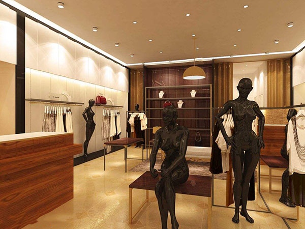 服装专卖店装修效果图片